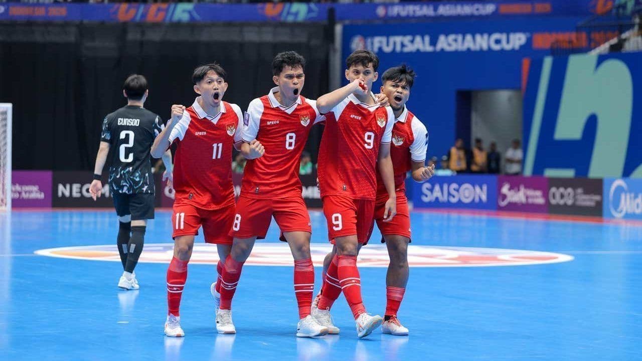 Hasil AFC Futsal 2026: Hajar Korea Selatan, Irak Gusur Indonesia
